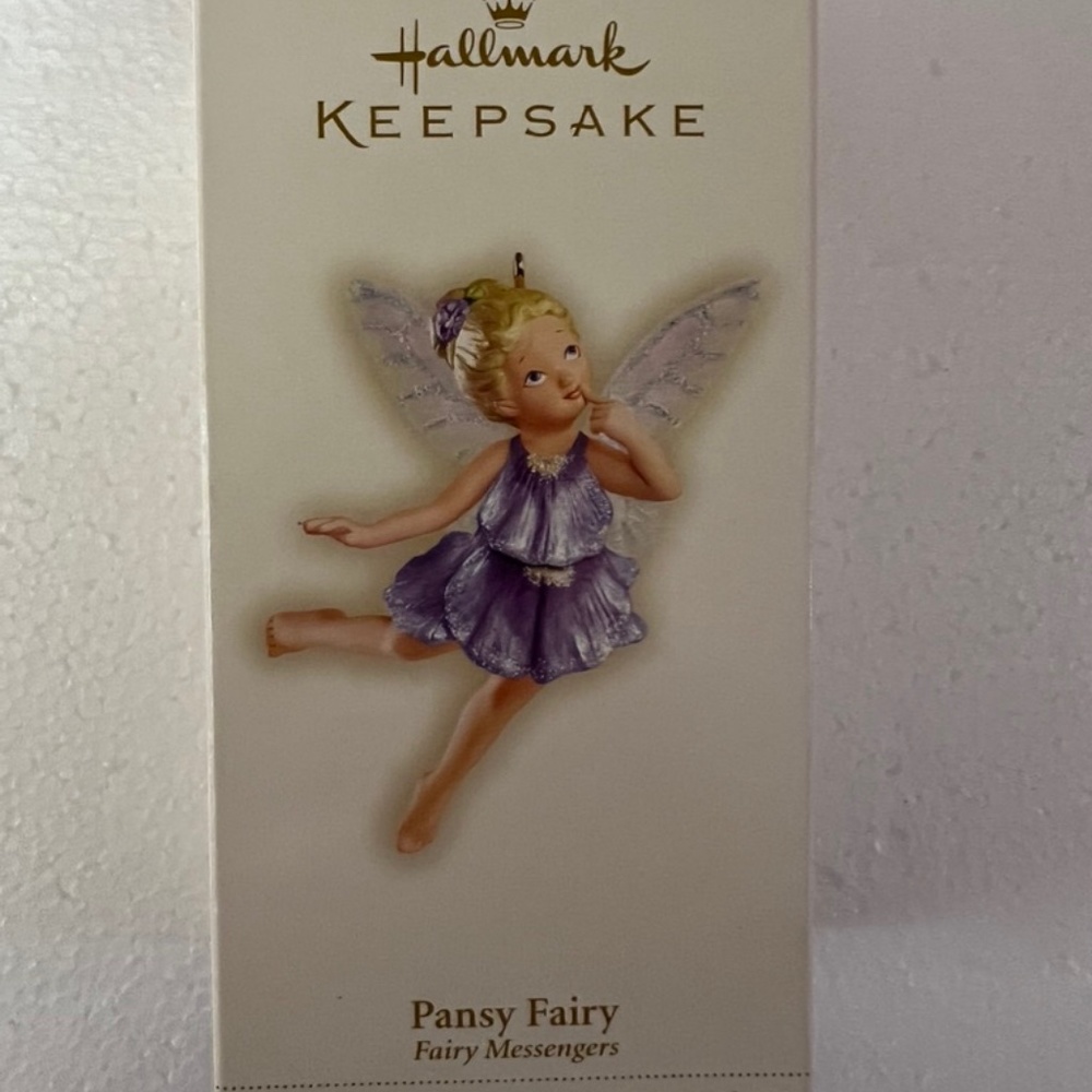 Hallmark Keepsake Pansy Fairy #2 in Series, NIB, RARE